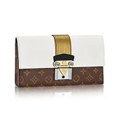 Сумка Louis Vuitton M54617 Column Clutch Monogram Canvas "Brown"