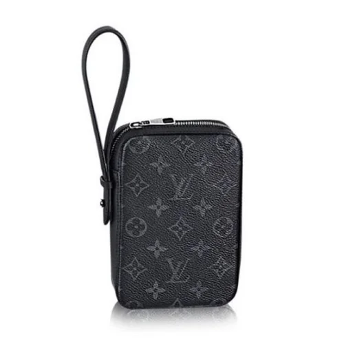 Клатч Louis Vuitton M61872 Box Clutch Monogram Eclipse Canvas "Black"