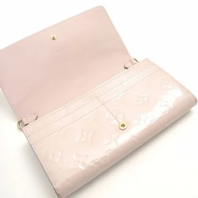 Сумка Louis Vuitton M90090 Chain Wallet Monogram Vernis "Beige" фото № 8