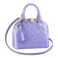 Сумка Louis Vuitton M90103 Alma BB Tote Bag Monogram Vernis "Purple"