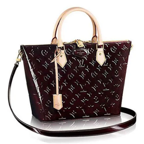 Сумка Louis Vuitton M90163 Montebello MM Tote Bag Monogram Vernis "Chocolate"