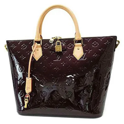 Сумка Louis Vuitton M90163 Montebello MM Tote Bag Monogram Vernis "Chocolate" фото № 2