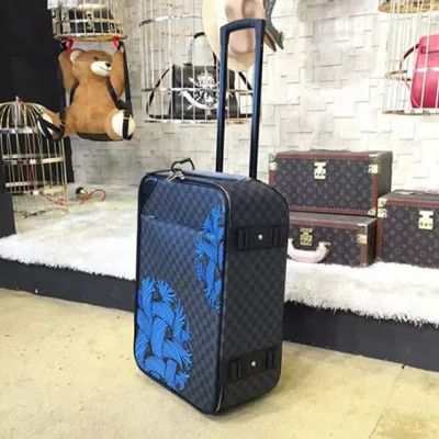 Чемодан Louis Vuitton N23006 Pegase Legere 55 Rolling Luggage Damier Graphite Canvas "Graphite" фото № 3
