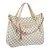 Сумка Louis Vuitton N41133 Evora MM Shoulder Bag Damier Azur Canvas "White"