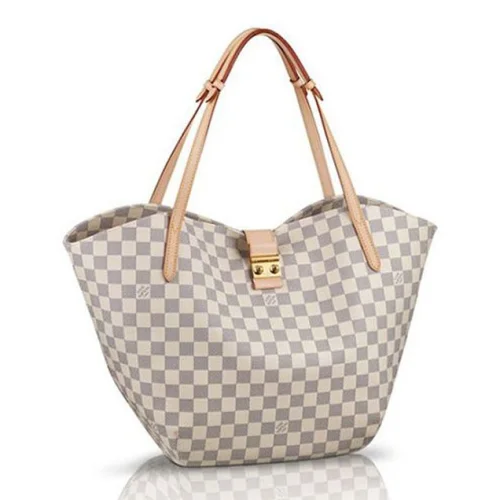 Сумка Louis Vuitton N41209 Salina GM Shoulder Bag Damier Azur Canvas "White"