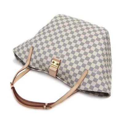 Сумка Louis Vuitton N41209 Salina GM Shoulder Bag Damier Azur Canvas "White" фото № 3