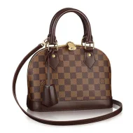 Сумка Louis Vuitton N41221 Alma BB Tote Bag Damier Ebene Canvas "Brown"