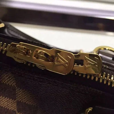 Сумка Louis Vuitton N41221 Alma BB Tote Bag Damier Ebene Canvas "Brown" фото № 5