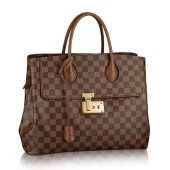 Сумка Louis Vuitton N41273 Ascot Tote Bag Damier Ebene Canvas "Brown"