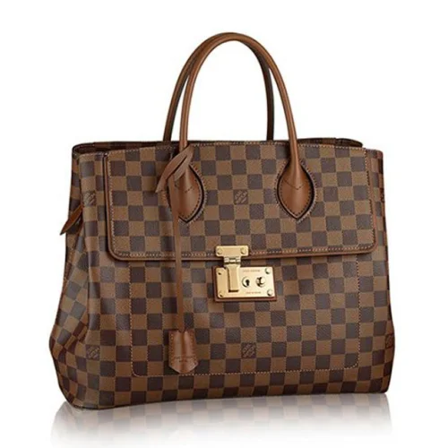 Сумка Louis Vuitton N41273 Ascot Tote Bag Damier Ebene Canvas "Brown"
