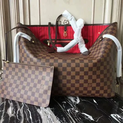 Сумка Louis Vuitton N41357 Neverfull GM Shoulder Bag Damier Ebene Canvas "Brown" фото № 2 Сумка Louis Vuitton N41357 Neverfull GM Shoulder Bag Damier Ebene Canvas "Brown" фото № 2