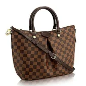 Сумка Louis Vuitton N41546 Siena MM Tote Bag Damier Ebene Canvas "Brown"