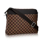 Сумка Louis Vuitton N41569 Jake Messenger MM Messenger Bag Damier Ebene Canvas "Brown"