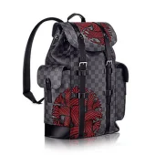 Рюкзак Louis Vuitton N41709 Christopher PM Backpack Damier Graphite Canvas "Graphite"