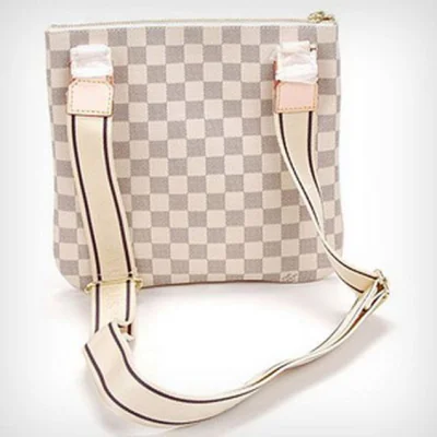 Сумка Louis Vuitton N51112 Pochette Bosphore Crossbody Bag Damier Azur Canvas "White" фото № 3 Сумка Louis Vuitton N51112 Pochette Bosphore Crossbody Bag Damier Azur Canvas "White" фото № 3