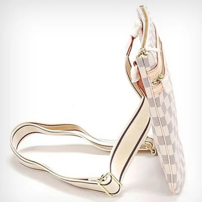 Сумка Louis Vuitton N51112 Pochette Bosphore Crossbody Bag Damier Azur Canvas "White" фото № 4 Сумка Louis Vuitton N51112 Pochette Bosphore Crossbody Bag Damier Azur Canvas "White" фото № 4