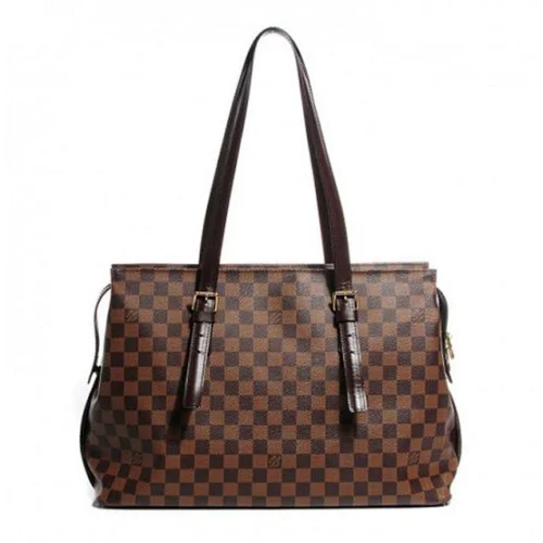 Сумка Louis Vuitton N51119 Chelsea Shoulder Bag Damier Ebene Canvas "Brown"