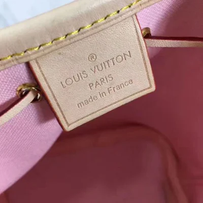 Сумка Louis Vuitton N60052 Nano Noe Shoulder Bag Damier Azur Canvas "White" фото № 10