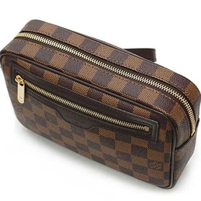 Клатч Louis Vuitton N61739 Macao Clutch Damier Ebene Canvas "Brown" фото № 4