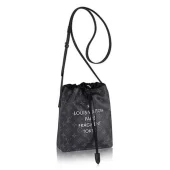 Сумка Louis Vuitton M43418 Nano Bag Crossbody Bag Monogram Eclipse Canvas "Black"