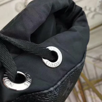 Сумка Louis Vuitton M43418 Nano Bag Crossbody Bag Monogram Eclipse Canvas "Black" фото № 9