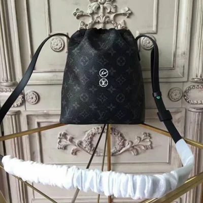 Сумка Louis Vuitton M43418 Nano Bag Crossbody Bag Monogram Eclipse Canvas "Black" фото № 4