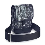 Сумка Louis Vuitton Messenger BB M54246 Monogram Savane Canvas "Navy Blue"