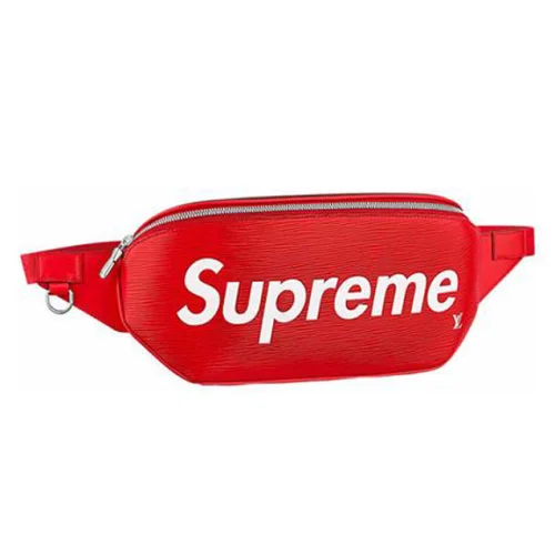Сумка Louis Vuitton x Supreme Bumbag M53418 Epi Leather "Red"