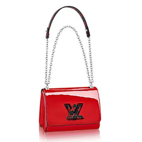 Сумка Louis Vuitton Twist PM M54245 Monogram Vernis "Red"
