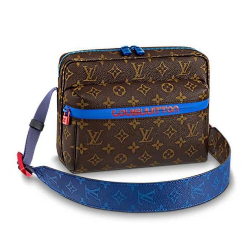 Сумка Louis Vuitton Monogram Canvas Messenger PM M43843 "Brown"