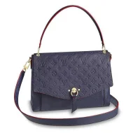 Сумка Louis Vuitton Monogram Empreinte Leather Blanche M43618 "Navy Blue"