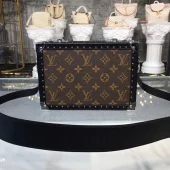 Сумка Louis Vuitton Monogram Canvas Box Bag M20101 "Brown"