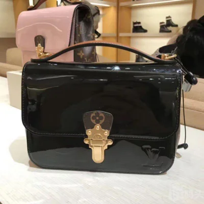 Сумка Louis Vuitton M51953 Cherrywood BB Monogram Vernis "Black" фото № 9