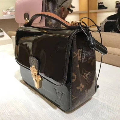 Сумка Louis Vuitton M51953 Cherrywood BB Monogram Vernis "Black" фото № 10