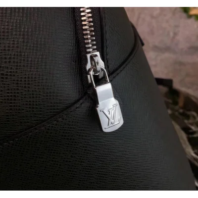 Рюкзак Louis Vuitton Anton Backpack M34405 Ardoise Taiga Leather "Navy Blue" фото № 7