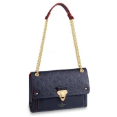 Сумка Louis Vuitton M43925 Vavin MM Monogram Empreinte Leather "Navy Blue"