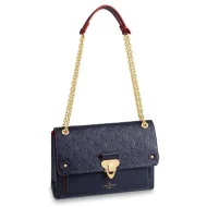 Сумка Louis Vuitton M43925 Vavin MM Monogram Empreinte Leather "Navy Blue"