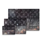 Клатч Louis Vuitton Pochette Alpha Triple M44177 Monogram Coated Canvas "Galaxy"