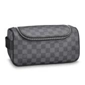 Косметичка Louis Vuitton Toiletry Pouch MM N47625 Damier Graphite Canvas "Graphite"