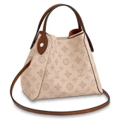 Сумка Louis Vuitton Hina PM M51950 Mahina Leather Creme "Beige"