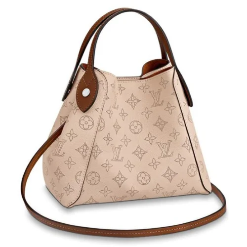 Сумка Louis Vuitton Hina PM M51950 Mahina Leather Creme "Beige"
