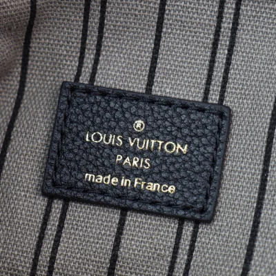 Сумка Louis Vuitton Artsy MM M41066 Monogram Empreinte Leather "Black" фото № 9