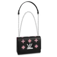 Сумка Louis Vuitton Twist MM M52134 Epi Leather "Black"