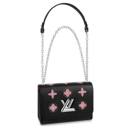 Сумка Louis Vuitton Twist MM M52134 Epi Leather "Black"
