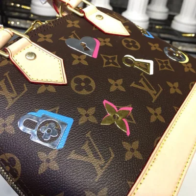 Сумка Louis Vuitton Alma BB M44368 Monogram Canvas "Brown" фото № 7