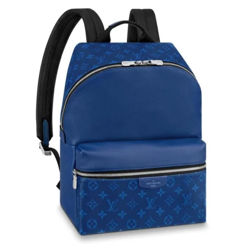 Рюкзак Louis Vuitton Discovery Backpack PM M30229 Taiga Leather "Navy Blue"