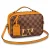 Сумка Louis Vuitton Santa Monica N40178 Damier Ebene Canvas Safran Yellow "Brown"
