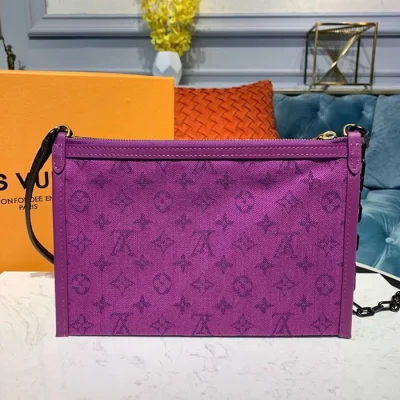 Сумка Louis Vuitton Double Flat Messenger M44641 Monogram Canvas Marron "Brown" фото № 4 Сумка Louis Vuitton Double Flat Messenger M44641 Monogram Canvas Marron "Brown" фото № 4