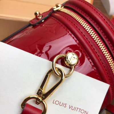 Сумка Louis Vuitton Cannes M53998 Monogram Vernis "Red" фото № 6