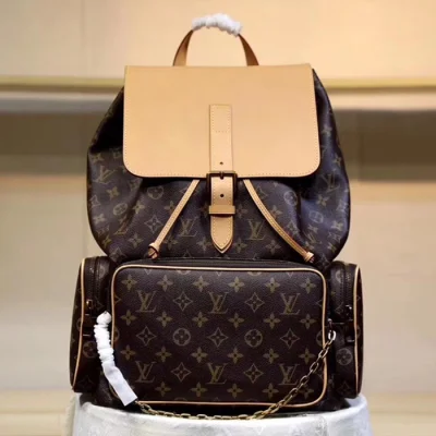 Рюкзак Louis Vuitton Trio Backpack M44658 Monogram Canvas "Brown" фото № 2